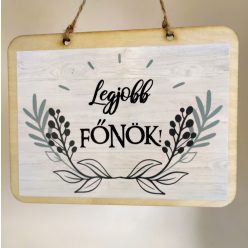 Fatábla -  Legjobb Főnök!