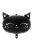 Fekete macska fej alakú héliumos lufi